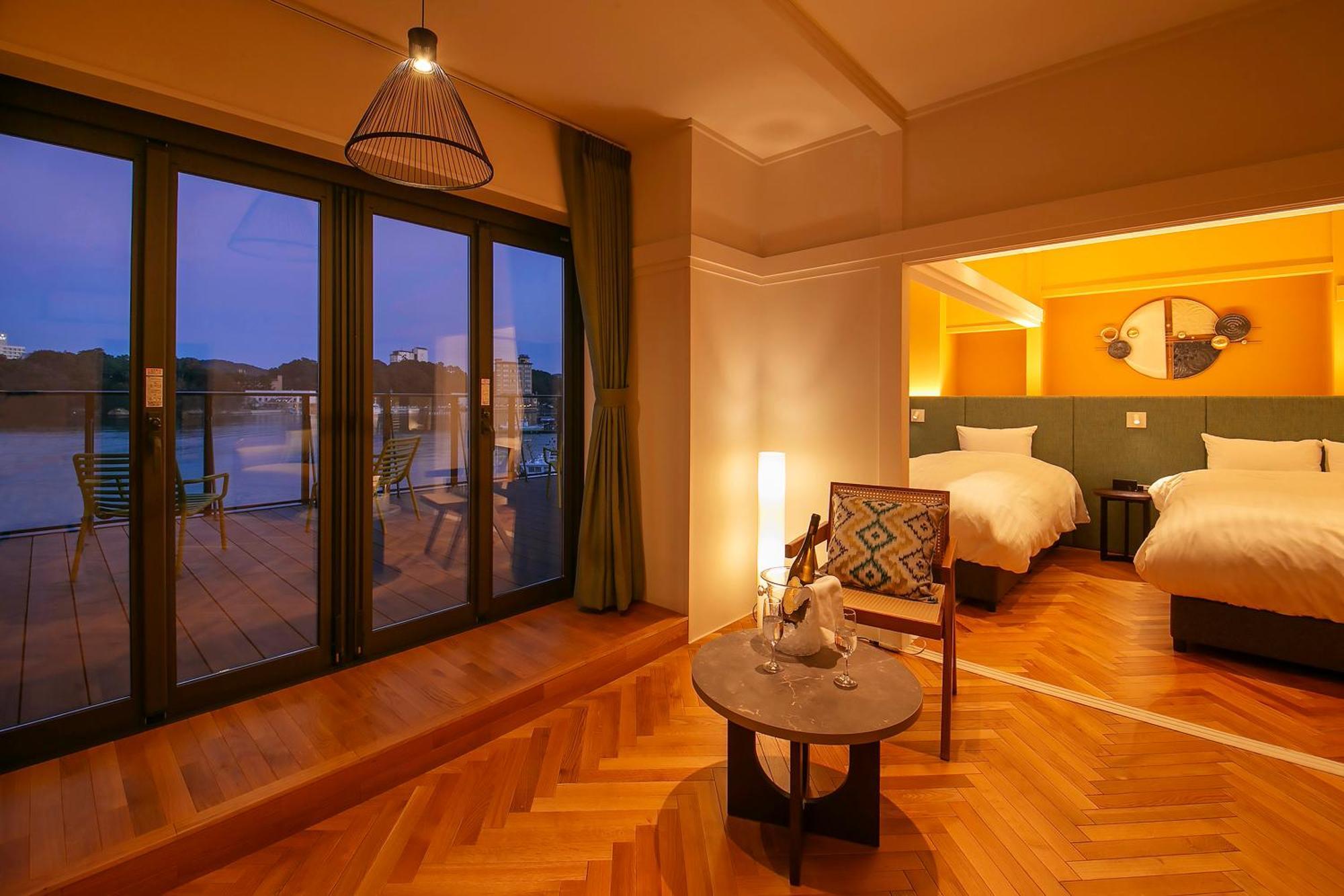Oyado Andon Toba Hotel Bagian luar foto