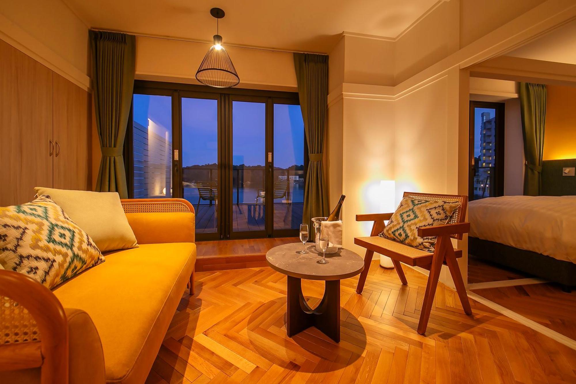 Oyado Andon Toba Hotel Bagian luar foto